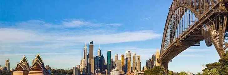 Harbour bridge view