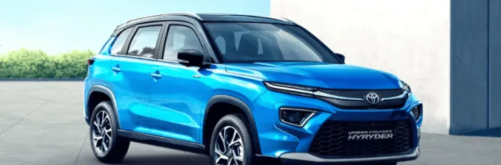 Toyota hyryder car 