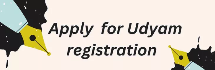 apply for udyam registration