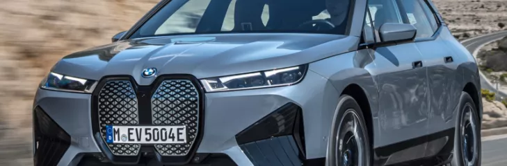BMW iX electric car
