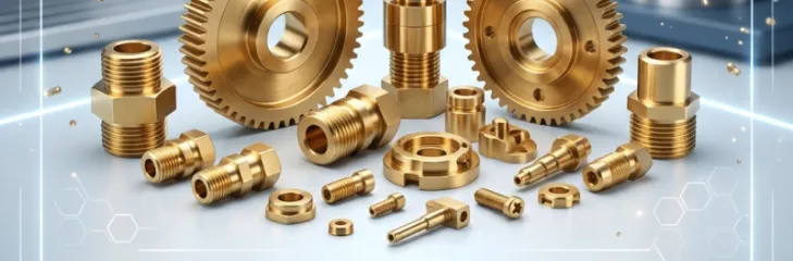 brass cnc turned parts