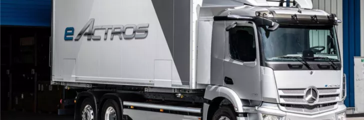 Mercedes-Benz eActros electric truck