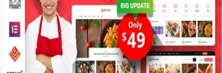 Food & Recipe WordPress Them