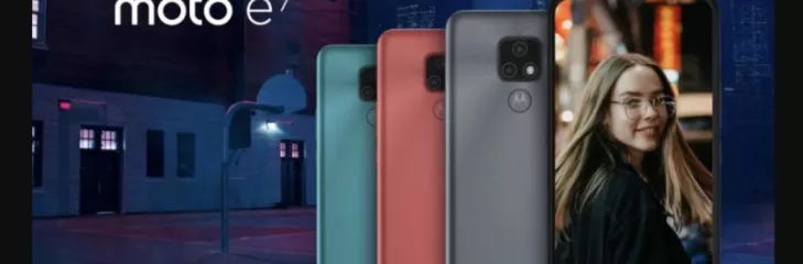 Motorola Moto E7