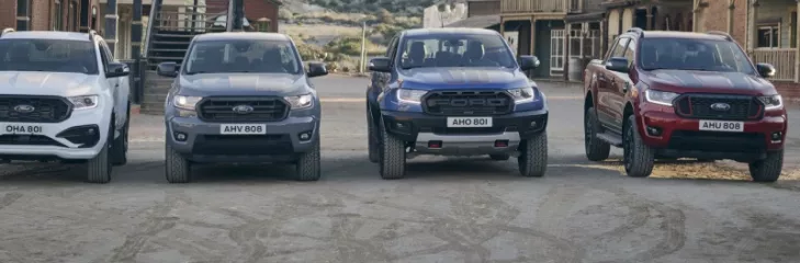 The new Ranger Raptor Special Edition pickup truck