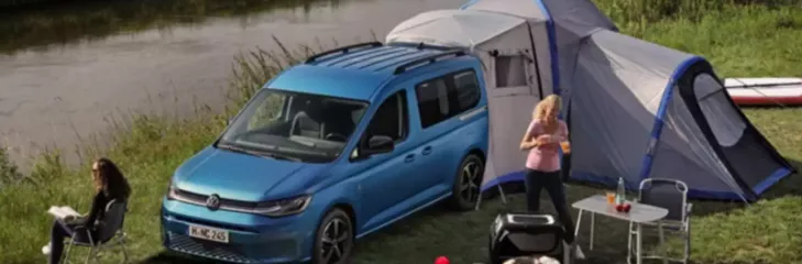 The new Volkswagen Caddy California brings comfort at an affordable price