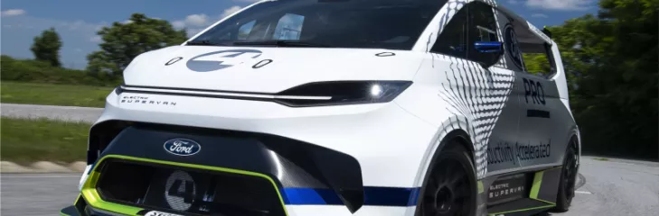 Ford Pro Electric SuperVan is an electric vehicle
