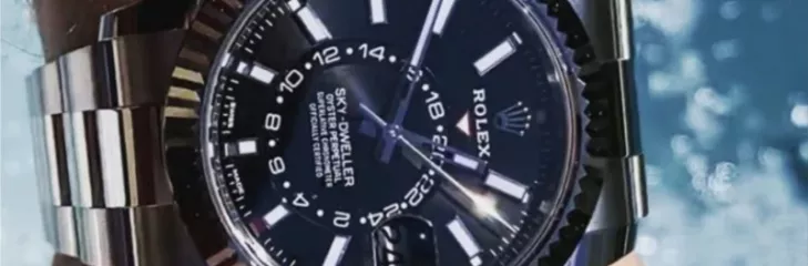 Rolex Sky-Dweller Steel Black Dial