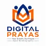 **Digital Prayas logo representing a digital marketing agency in Nagpur, offering SEO, social media marketing, and online business solutions.**