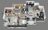 D floor plan services