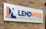 outdoor business signage for finance company