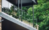 glass railing