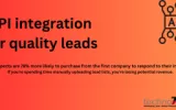 API Integration for quality leads