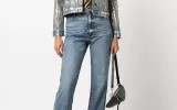 Metallic Denim Jacket