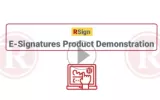 RSign Electronic Signature services