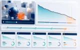 Video retention analytics and audience attention dashboard