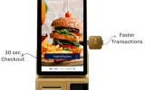 A BREEZ kiosk table top for quick ordeing