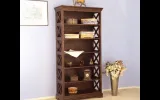 wooden bookshelf
