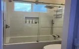 frameless glass door installation