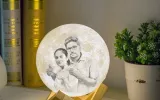 3D moon lamp