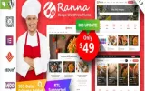Food & Recipe WordPress Them