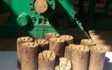 sawdust briquettes