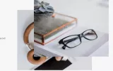 NOTEBOOK WITH GLASSES