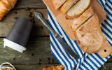 Russian rye bread is best partnered with traditional black tea for breakfast.
