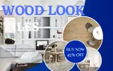 wood look tiles gives natural look to your living room, bedrooms and other home areas.