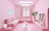 Pink Rental Apartment